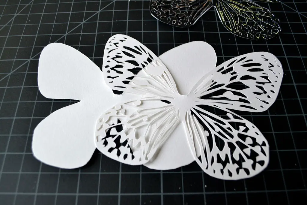mariposa de papel