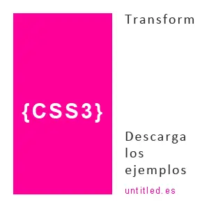 Manual en castellano Css3 - Transform