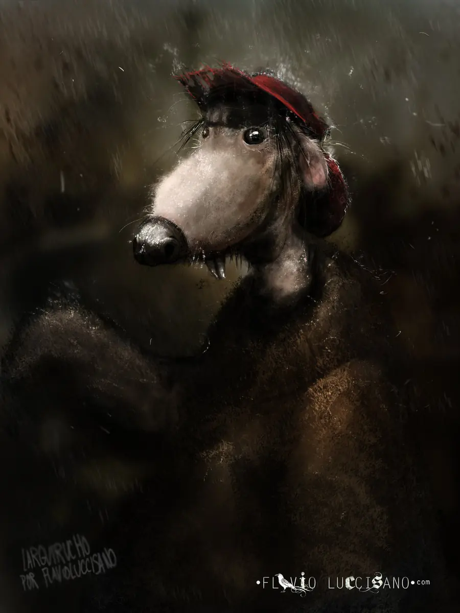 Larguirucho, versión propia.