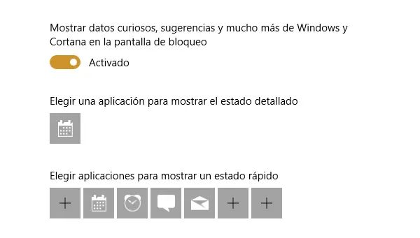 configuraciones
