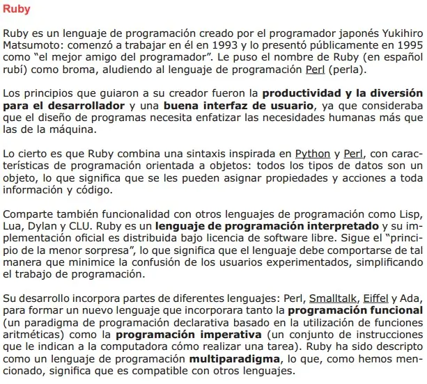 programacion en ruby