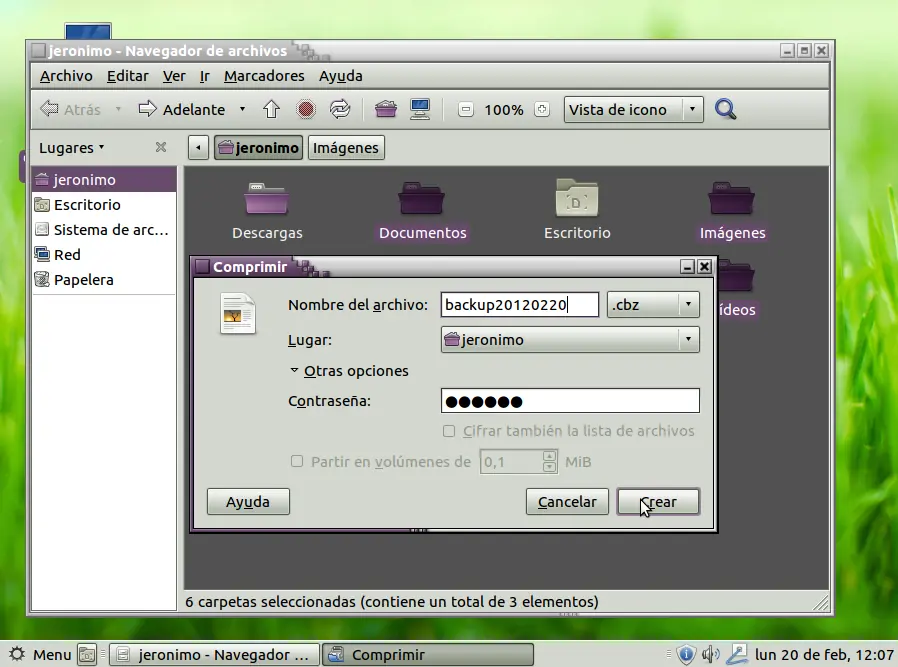 backup