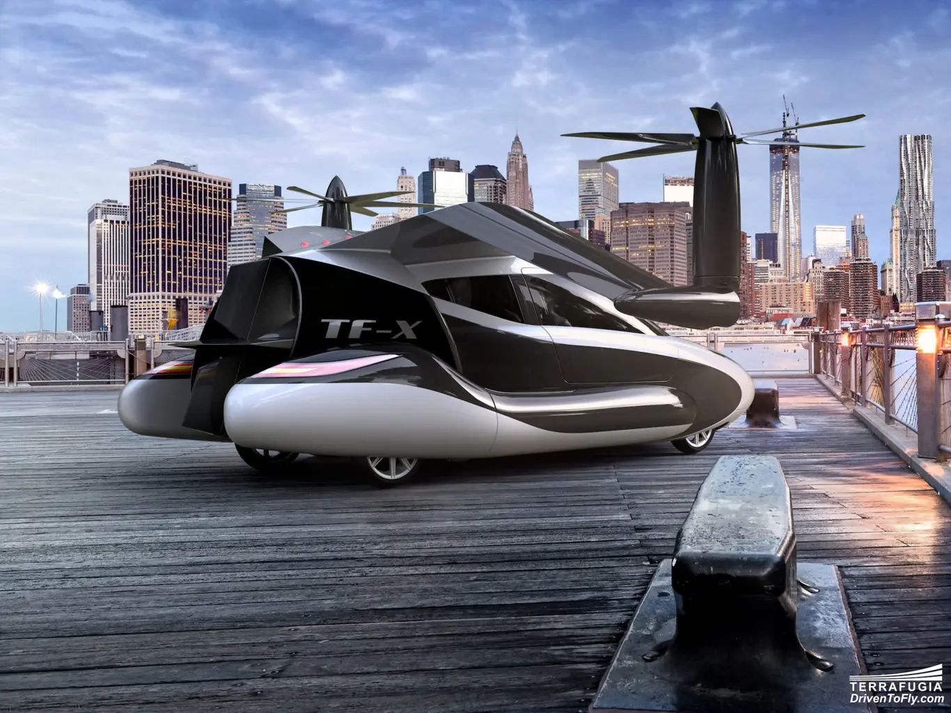 El coche volador de Terrafugia; ¿El futuro del transporte?