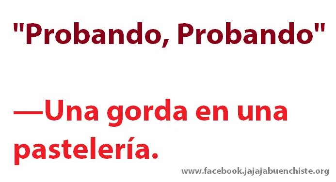 Hoy es Martes, buen día para seguir riendo con estos chistes