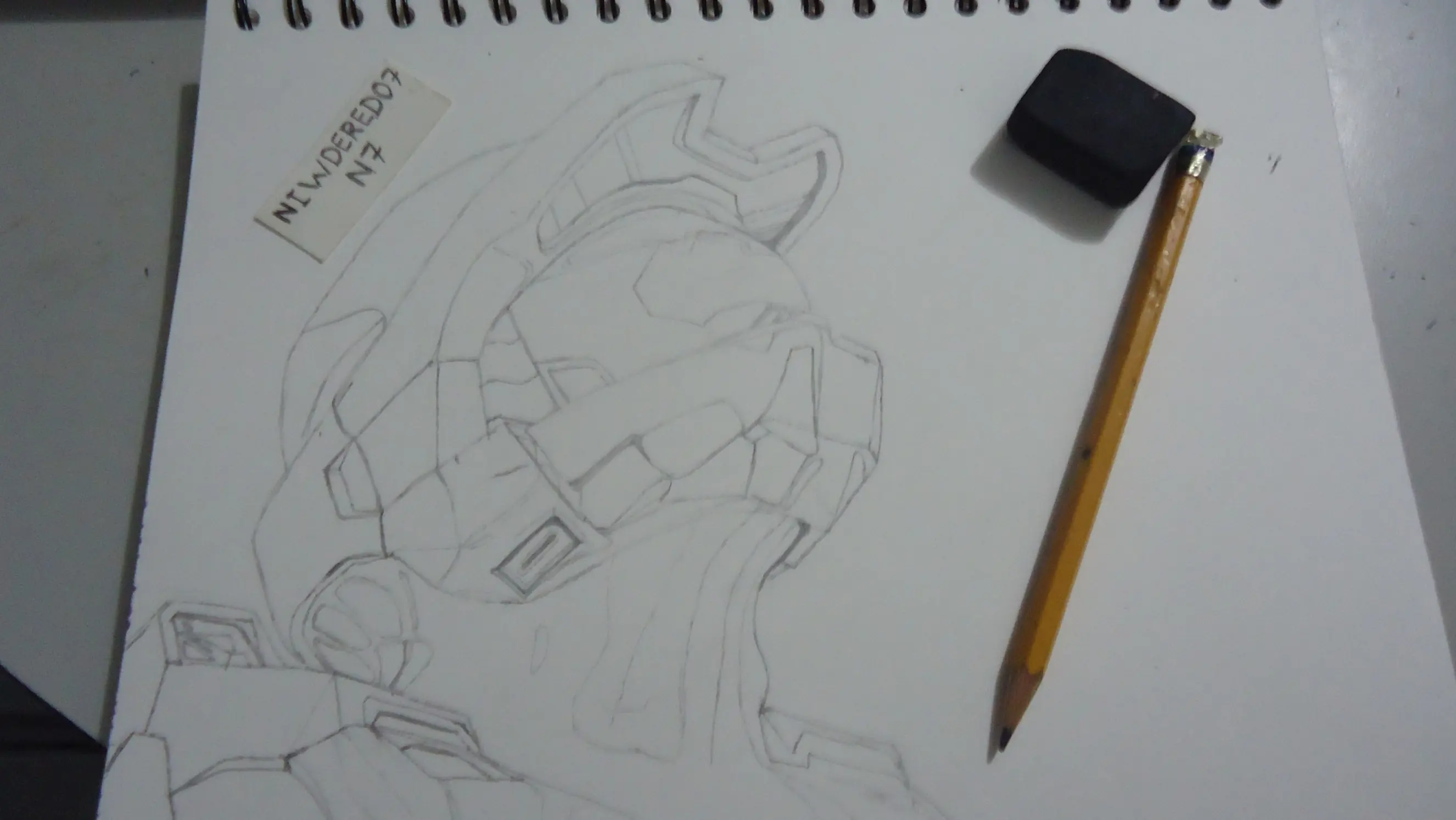 Dibujar al jefe maestro halo 3