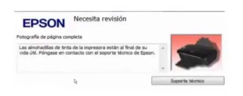 Resetear impresoras epson.