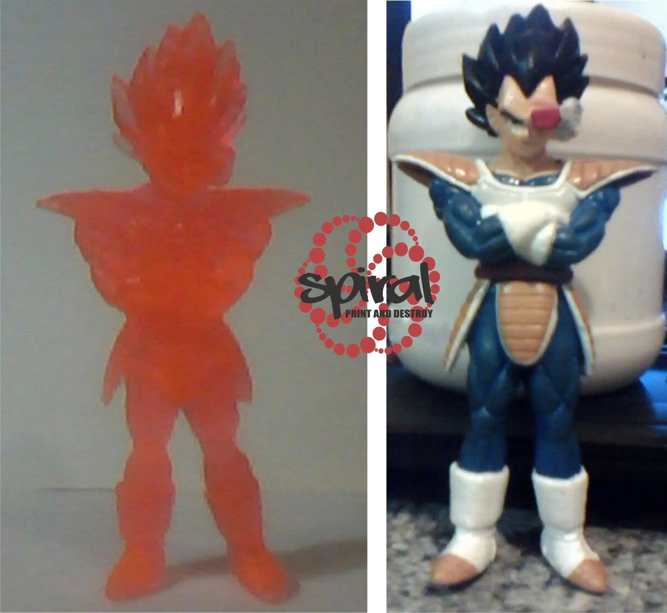 figuras bootleg pintadas a mano