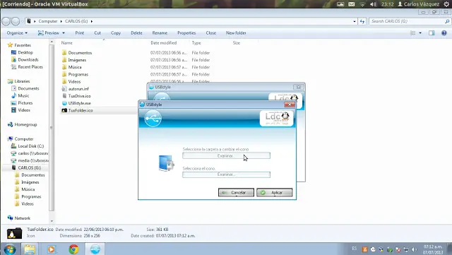 personalizar usb