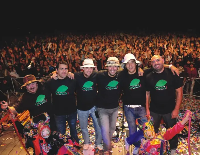Imperdible carnaval en la Peña de Los Tekis en Tilcara