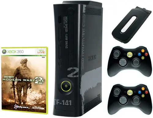 Xbox 360 250 GB Edición Limitada Modern Warfare 2