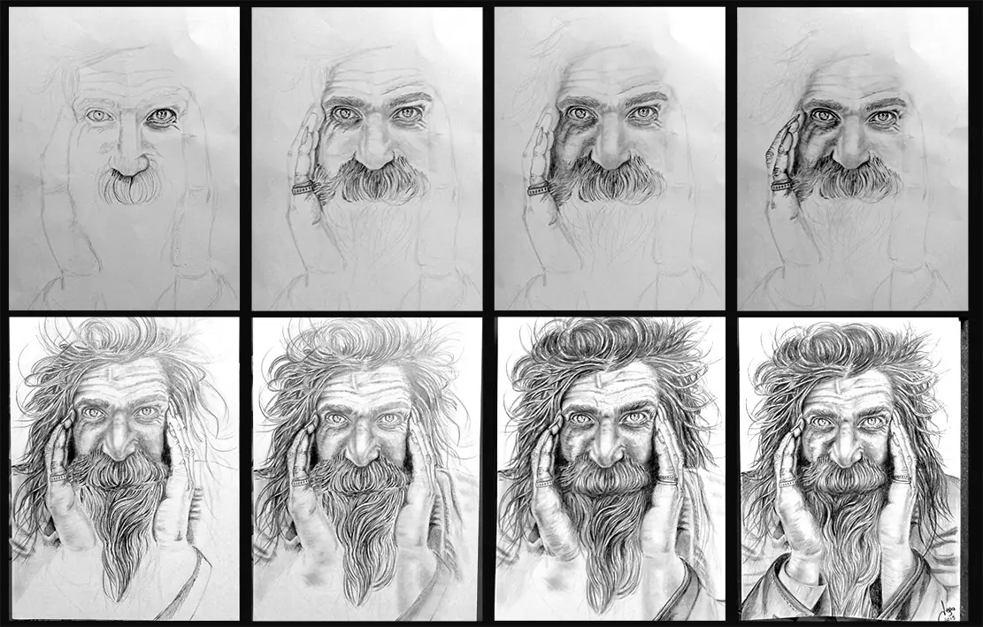Retratos realistas por Jego