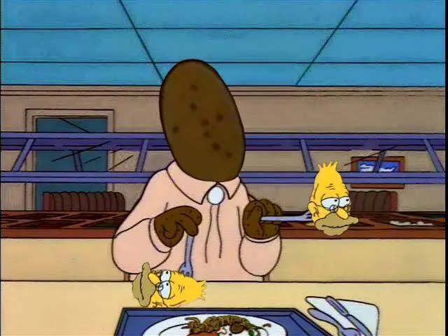 Los Simpson: Caras por objetos