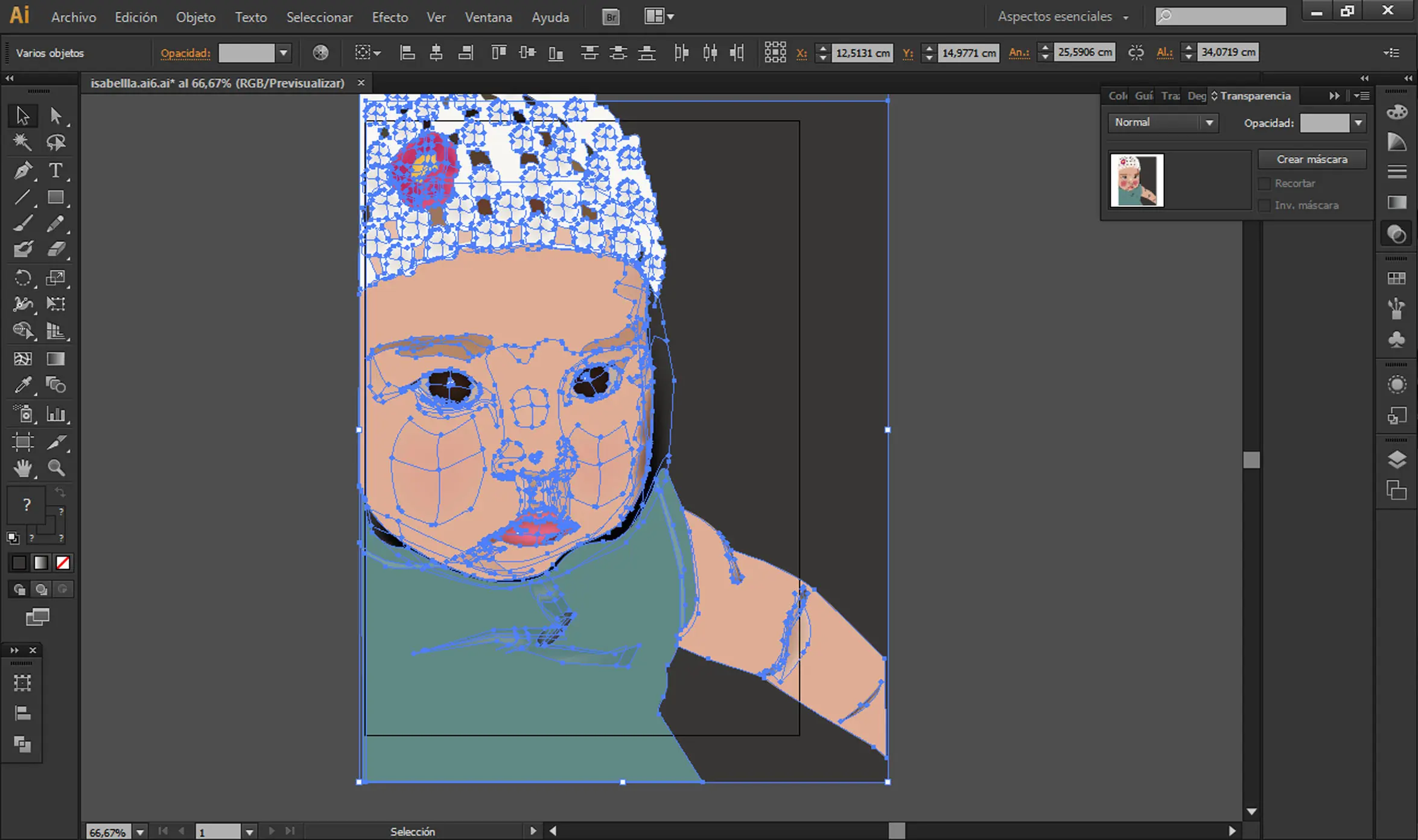 Vectorizado de fotos,usando illustrator y Ph parte2