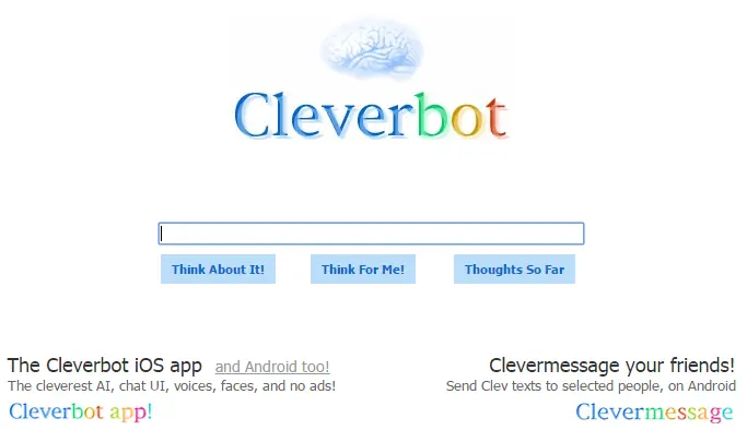 cleverbot un vicio.