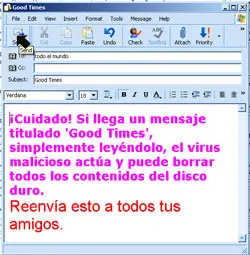 No a las cadenas de mails (leelo, es importante)