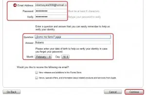 Cuenta gratis Itunes Store