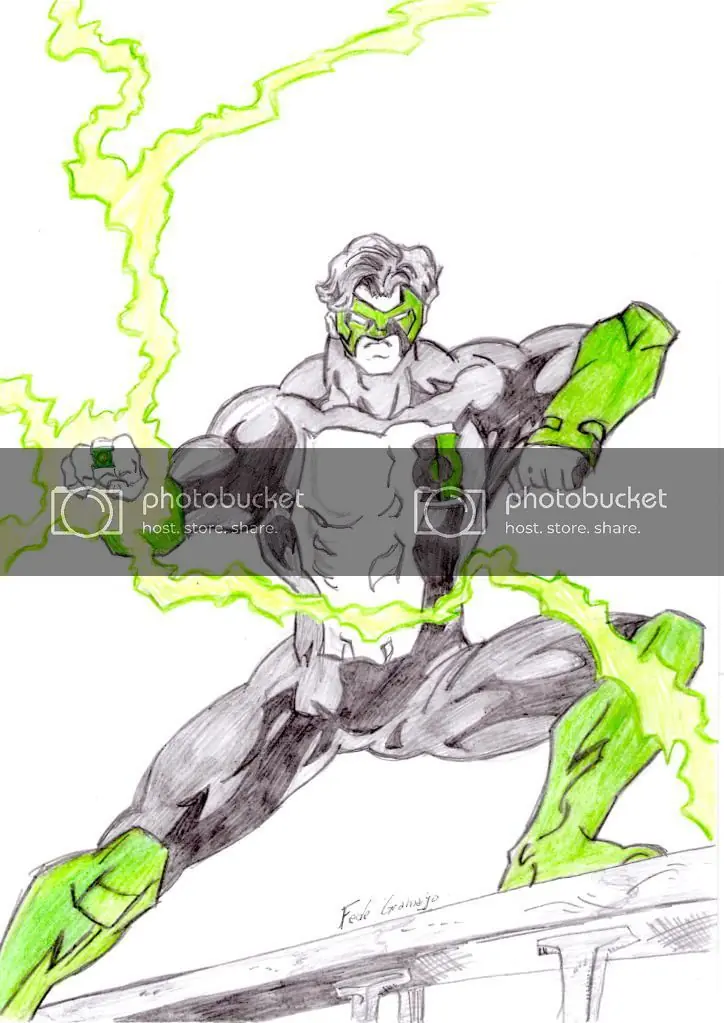 mis dibujos sobre comics parte 1
