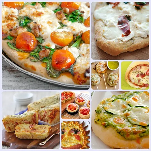 8 recetas de pizzas caseras