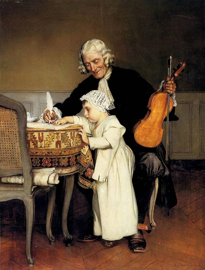 Arte Selección, Violín en la pintura
