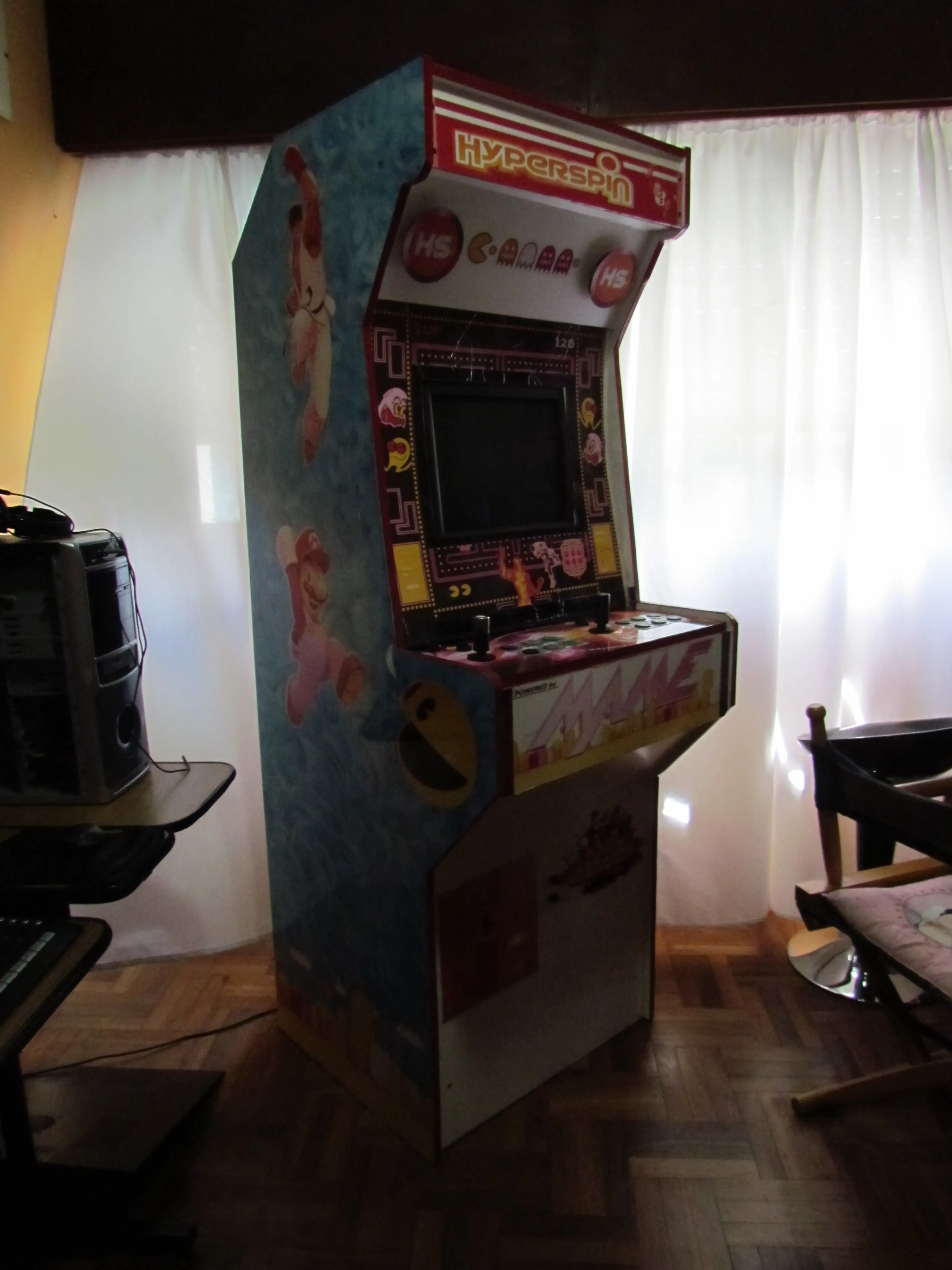 Mi arcade casero... 1 el gabinete.