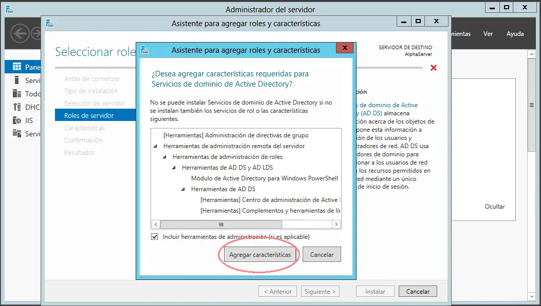 Active Directory en Windows Server