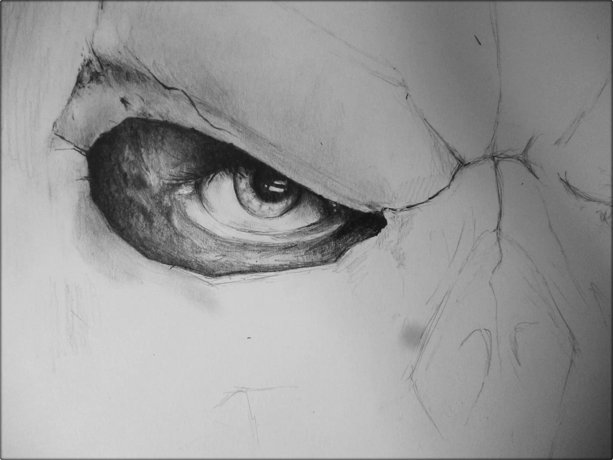 Dibujo de Darksider 2:Los últimos ojos que veras Lápiz neg