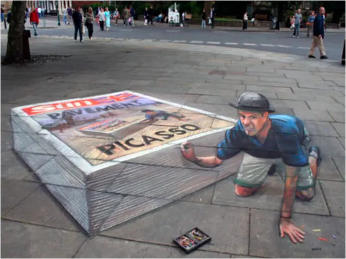 Julian Beever,arte callejero