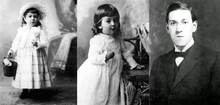 Por qué a Lovecraft lo vestían de niña