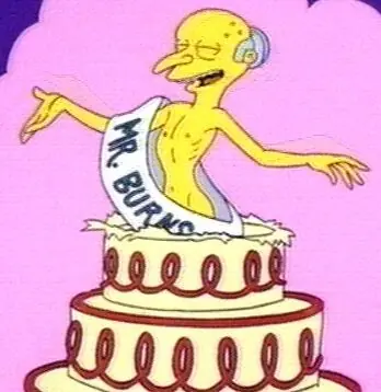 Feliz cumpleaños Sr. Burns