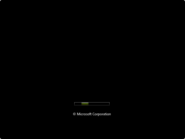 Cambiar animación de inicio de Windows 7 "raya verde