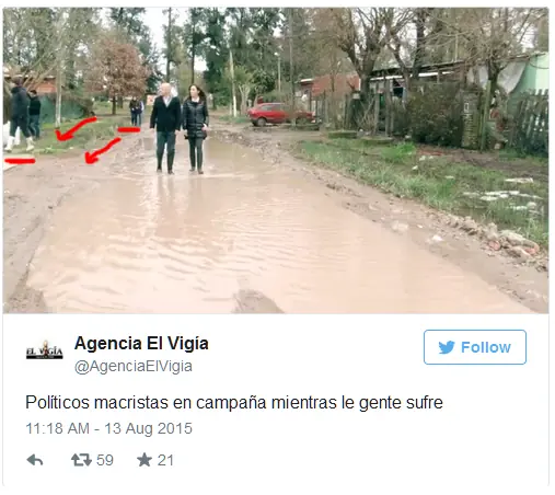 Inundaciones: el oportunismo politico del Pro