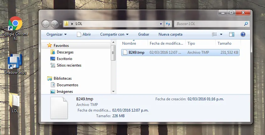 copiar archivos bloqueados