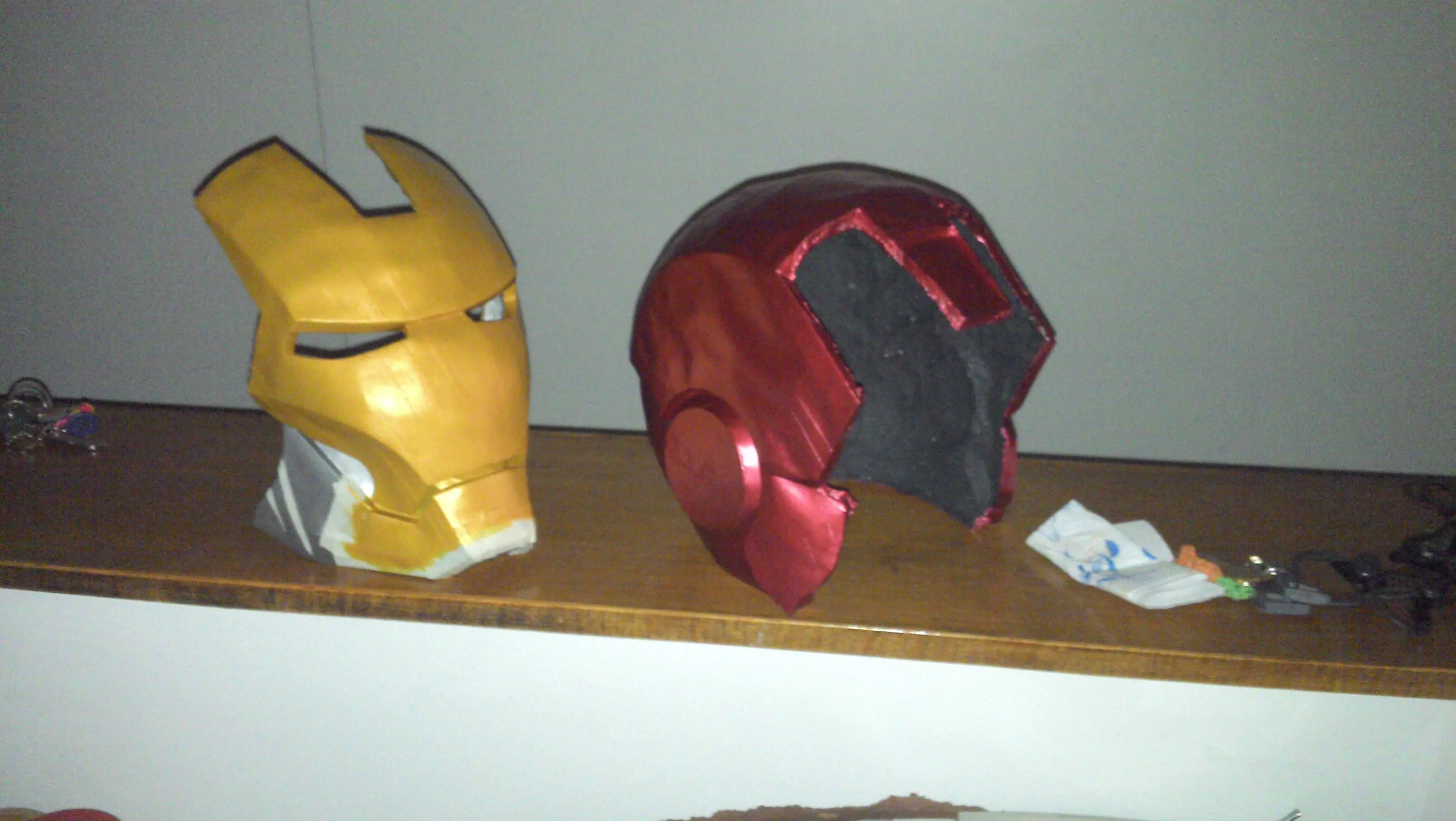 Casco Iron Man. Mark 3 en PaperCraft Casco Iron Man. Mark 3 en PaperCraft