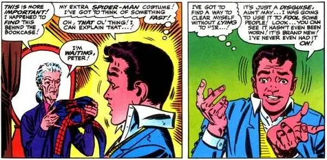 Los trajes de Spiderman a través del tiempo