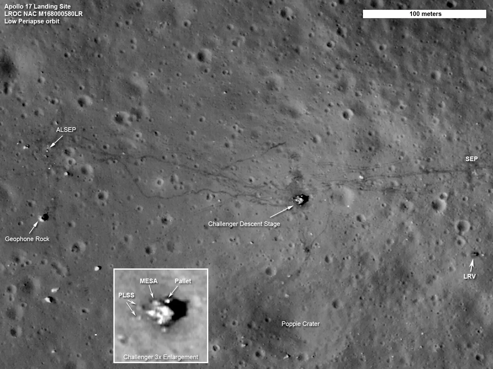Nuevas imágenes de alta resolución de los lugares de aluni