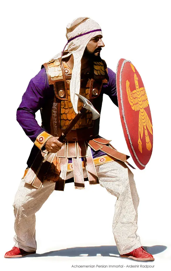 El ejército Persa - Los 10.000 Inmortales