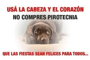 No a la Pirotecnia