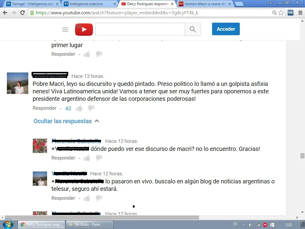 macri imagen en las web