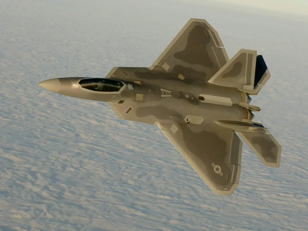 Avion Caza Lockheed Martin F22 R