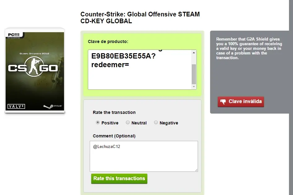 Comprar en g2a con bitcoins