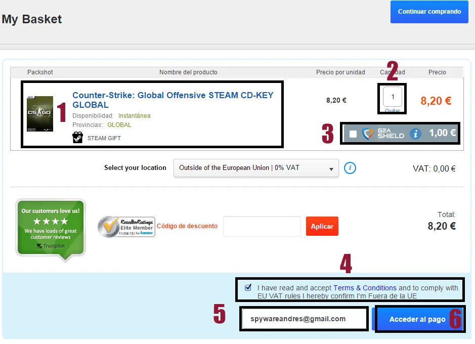 Comprar en g2a con bitcoins