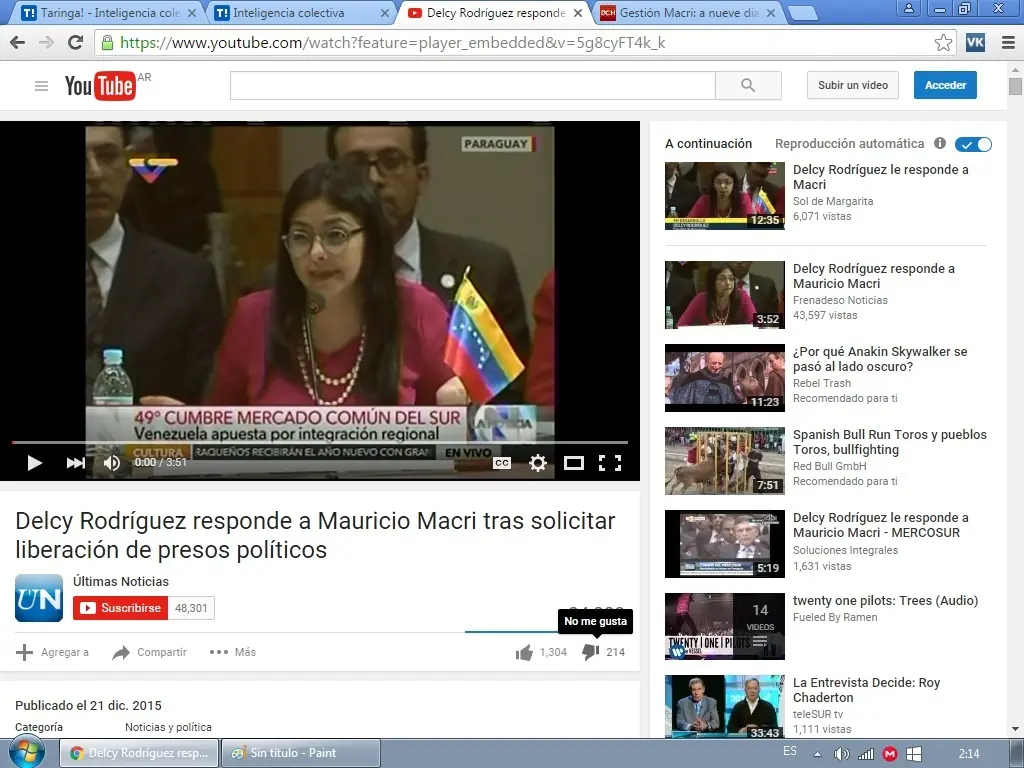 Macri solo gana en taringa y te lo muestro!