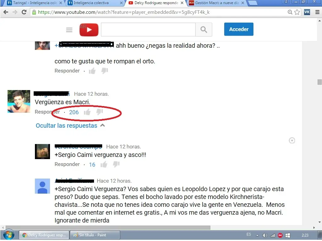 Macri solo gana en taringa y te lo muestro!