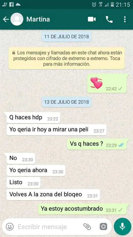 Mi vieja me encontrò falopeado (tràgico)