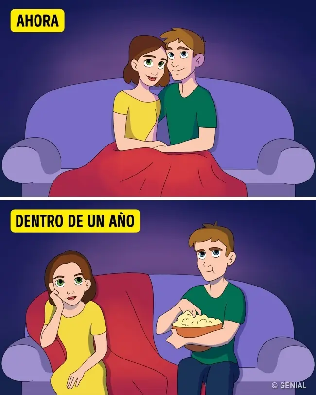 Verdades sencillas que determinan cuánto durará una relación