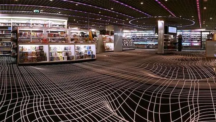 La alfombra de un comercio en Francia provoca alucinaciones