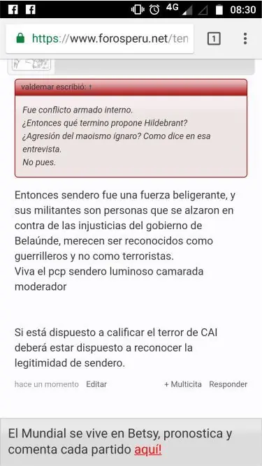 conflicto armado interno
