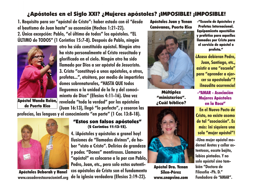 mujeres discipulas