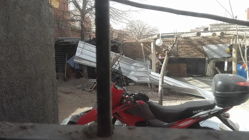 Temporal de viento en el Alto Valle+fotos
