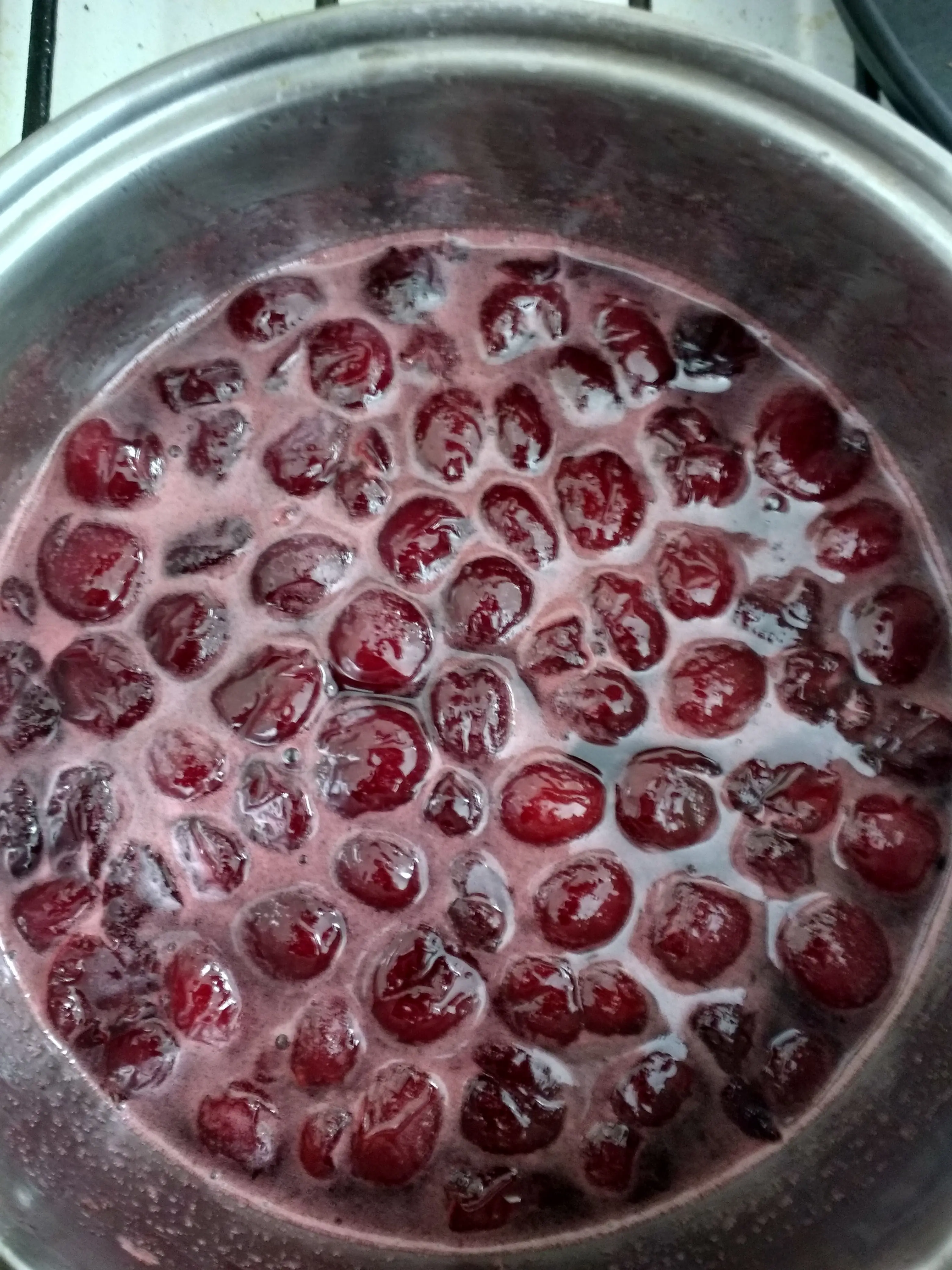Strudel de cerezas [foto receta]